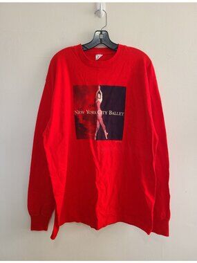 Vintage New York City Ballet RICHARD CORMAN Longsleeve Sweatshirt Size XL
